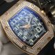 Fake Richard Mille Rm010 Review - Richard Mille Rose Gold Diamond Watches With Black Rubber Band (3)_th.jpg